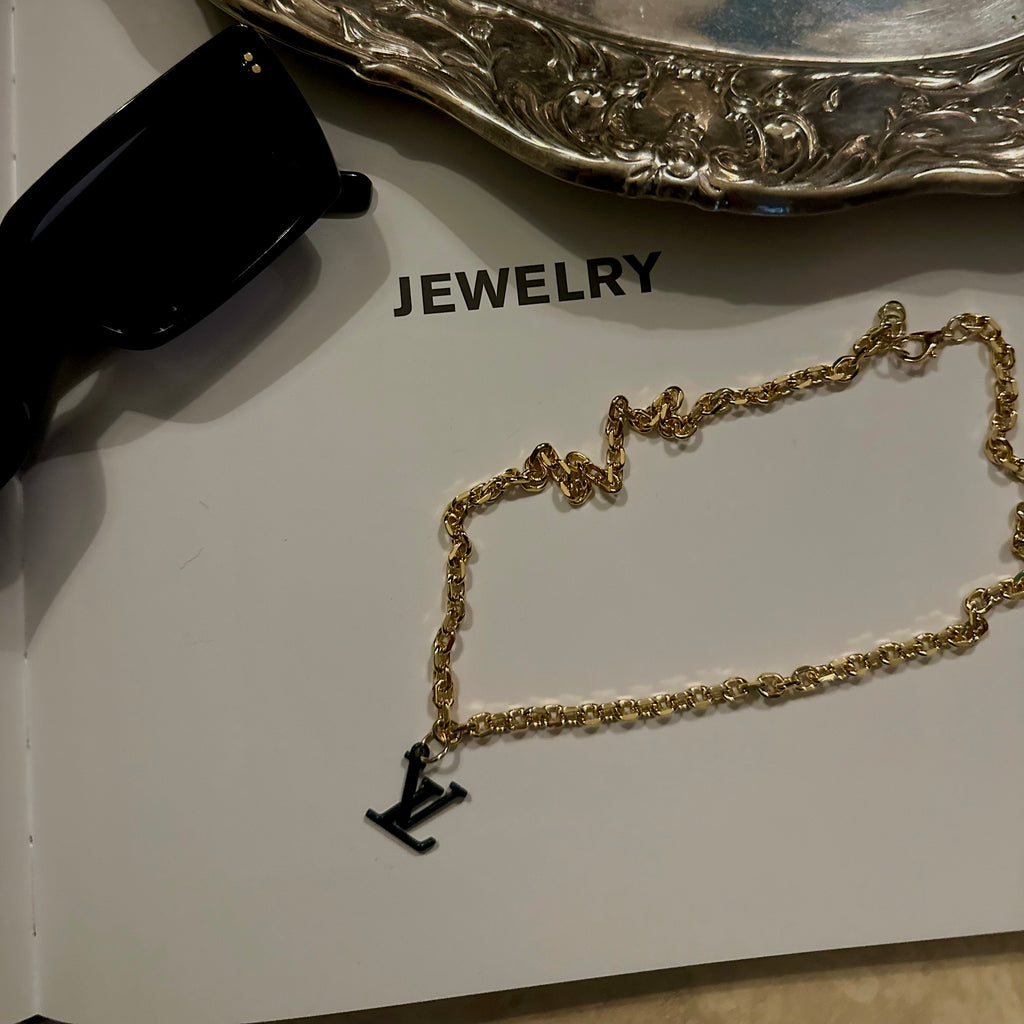 Midnight Gold Collier